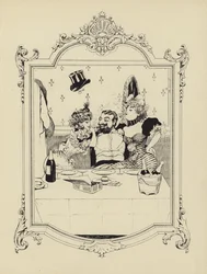Karikatur aus Memoires d